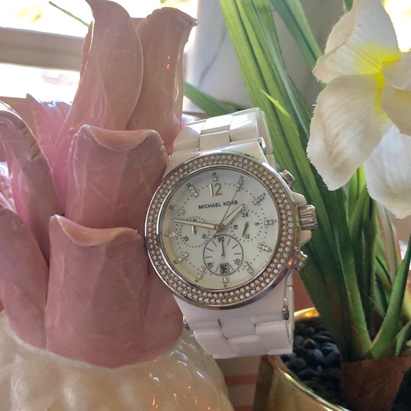 Ceramic Michael Kors Watch - Picture 1 of 7